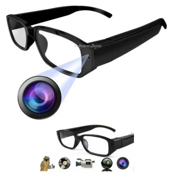 Digital Eye-wear Glasses Camera Video with Voice Recorder