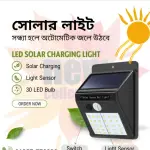 Solar Charging LED Sensor Light