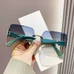 (SG-04) BLUE Korean Style Classic Big Square Shades Sunglasses for Women