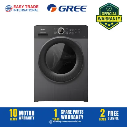 GREE Washing Machine XWKQG 80-B1201Bf1 (8.0 KG) Front Loading