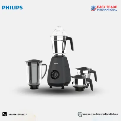 Phillips HL7704/00 black 1000 Juicer Mixer Grinder (4 Jars, Black)