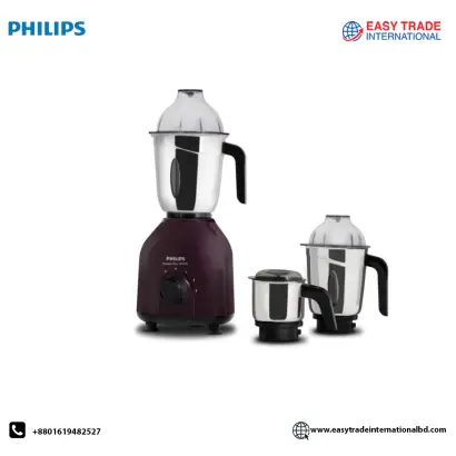Philips HL7713/01 Mixer Grinder, 3 Jars 1000 Watts Power-Pro Motor
