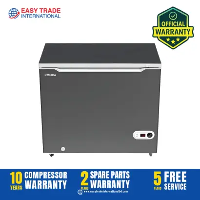 KONKA KDF 250 GB-BLACK Chest Freezer (250 LTR)