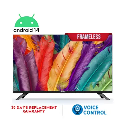 JPE 32" Voice Control Frameless Television