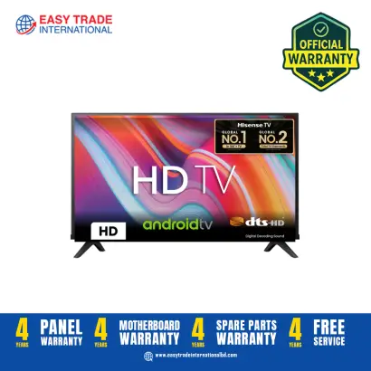 Hisense 32 Inch Bezelless HD Smart Android WIFI DTS TV 32A4F4