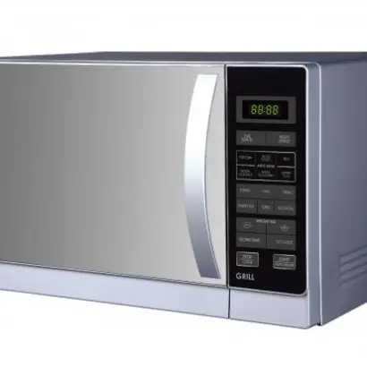 Sharp Grill Microwave Oven R-72A1-SM-V | 25 Litres - Mirror Silver