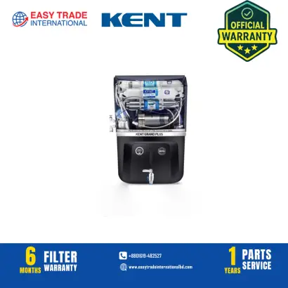 KENT Grand Plus 20 Liter RO + UV + UF + TDS Water Purifiers Black