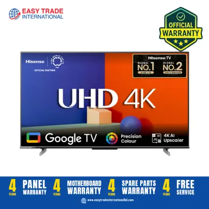 Hisense 75 Inch Bezelless Dolby Vision 4K UHD Smart LED Voice Control Google DTS TV 75A6F3