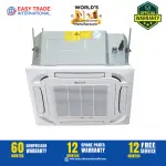 Gree GS-18XTWV32 1.5 Ton Cassette Type Inverter Air Conditioner installed in commercial space