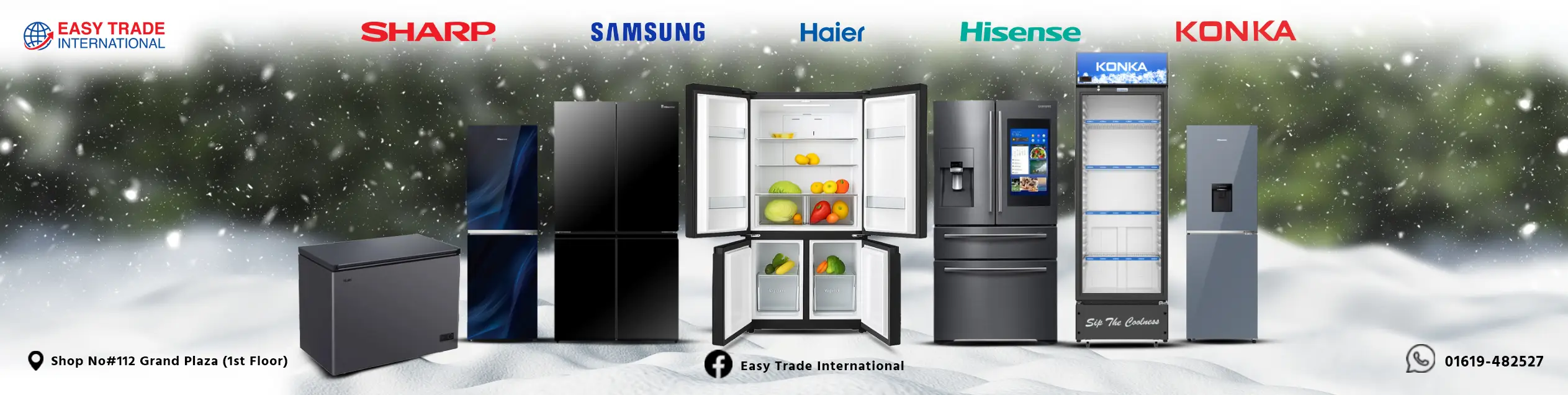 Slide refrigaretor