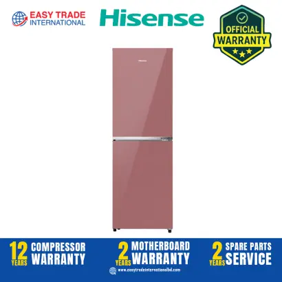 Hisense 270L BMF Inverter Glass Door Refrigerator RB1G266NADR Dark Red