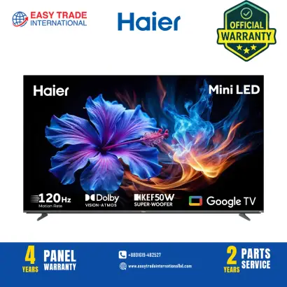 Haier 75" Mini LED 4K Google TV