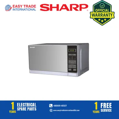 Sharp Microwave Oven R-32A0-SM-V | 25 Liters - Silver