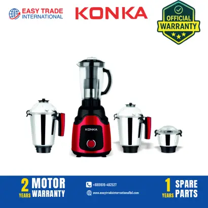 KONKA Master Chef Pro Mixer Grinder 4 Jar (1200 Watt)