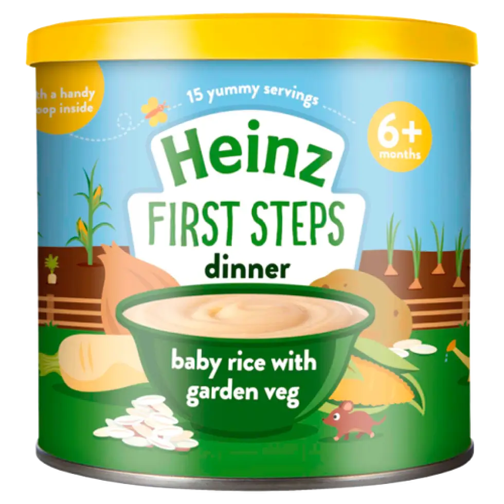 First Steps Richard Rice Heinz First Steps Baby Rice with Garden Road 200g - welcome to food gallery