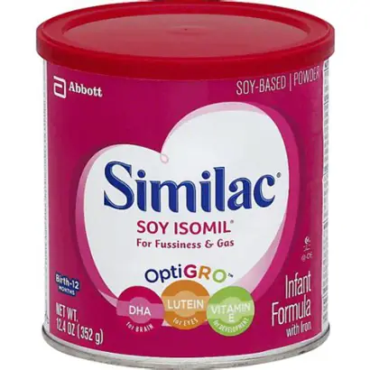 Similac Soy-Based Powder Infant Formula with Iron Milk 352g