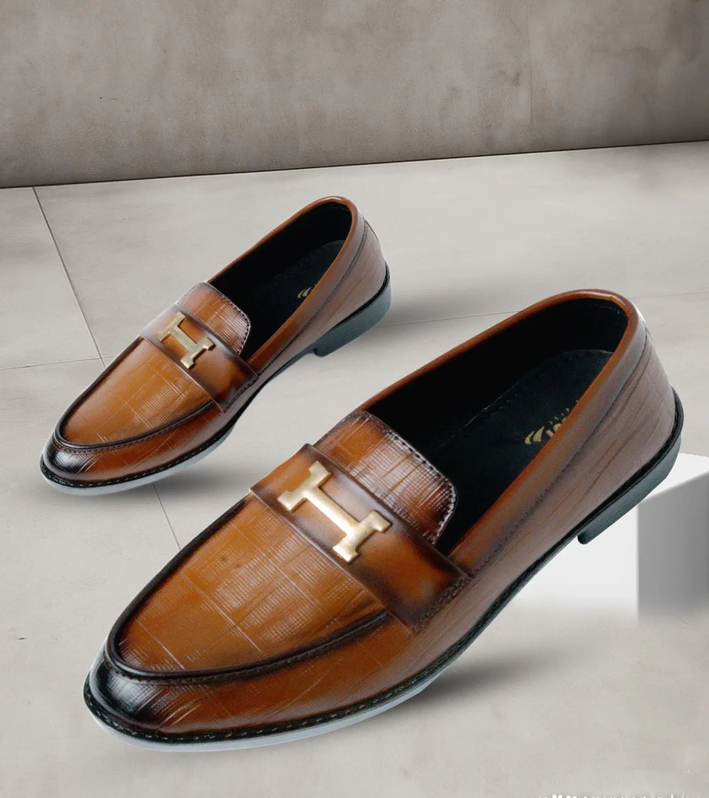Genuine Leather Loafer For Men ! Chocolate