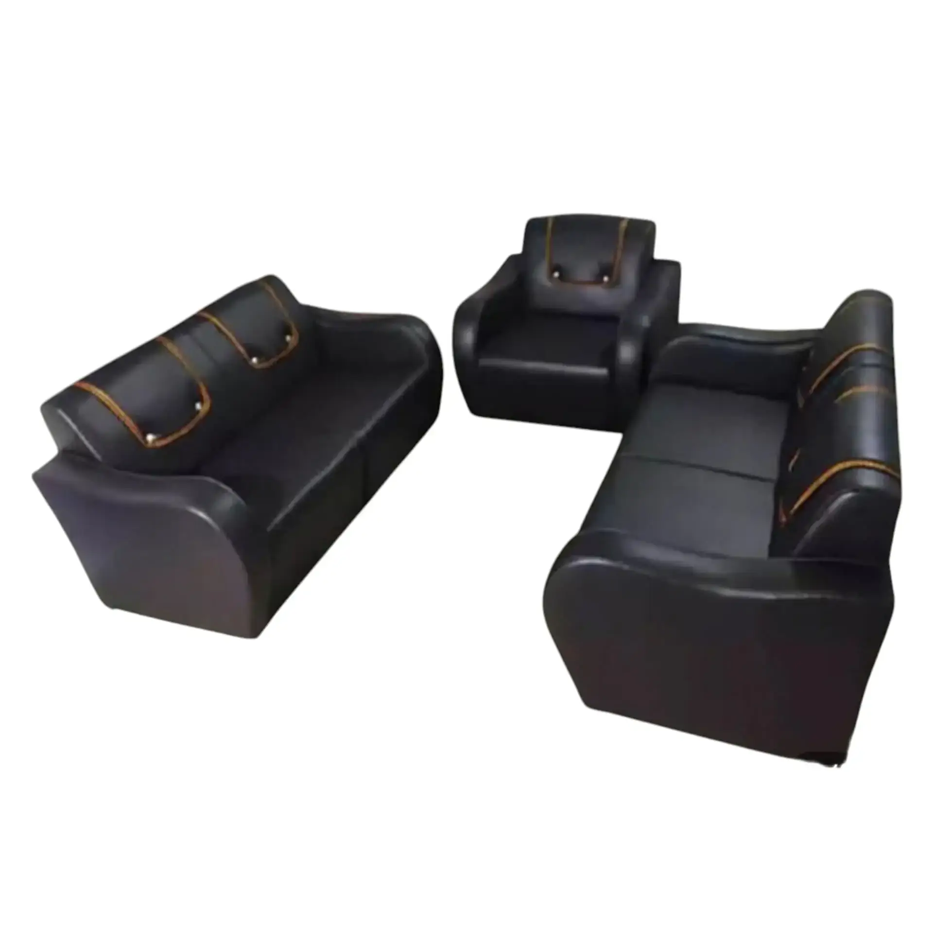 Premium 2+2+1 Artificial Leather Sofa Set, Artificial Leather Sofas Sets 2+2+1 For Home Office