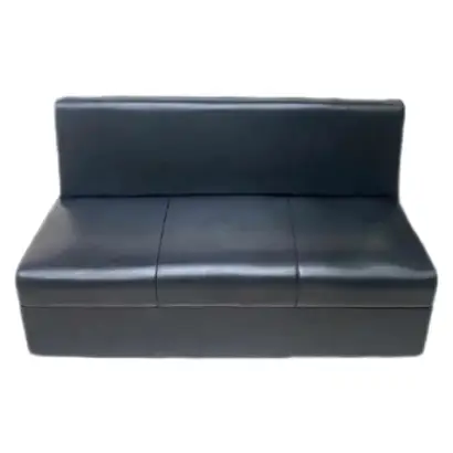 Black 3 Seater Sofa, 3 Seater Leather Sofa