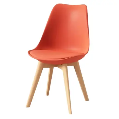 Orange Tulip Chair