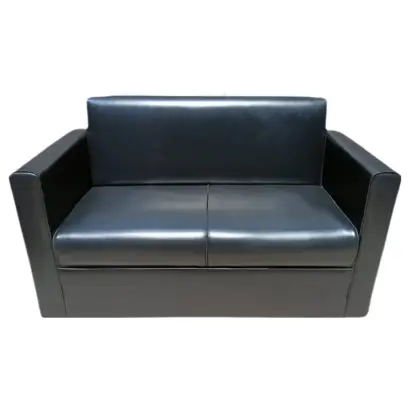 2 seater sofa, Black 2 seater sofa