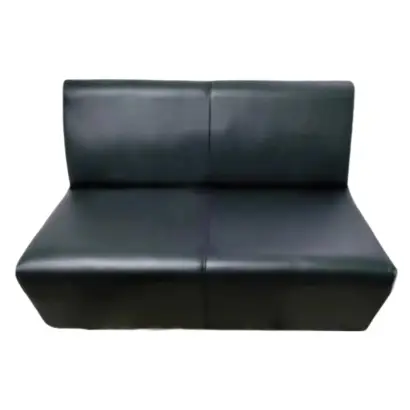 Cheap 2 seater Leather Sofa, Premium Black 2 Seater Sofa