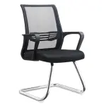 Mid Back Mesh Office Visitor Chair [FP-M-132-Black]