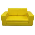 2 seater sofa with armrests [FP-M-55-Yellow]