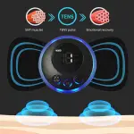 Mini Massager With Rechargeable|Butterfly Mini Massager|Ems Massager|Neck Massager For Cervical Pain|Mini Massager|For Adults Shoulder, Full Body (1 Extra Pad Given)