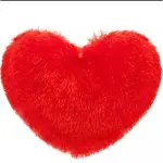 Love Soft Cushion/Heart Shape Pillow1Heart shape fluffy soft pillow or cushion for Valentine day love Gift