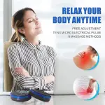 Mini Massager With Rechargeable|Butterfly Mini Massager|Ems Massager|Neck Massager For Cervical Pain|Mini Massager|For Adults Shoulder, Full Body (1 Extra Pad Given)