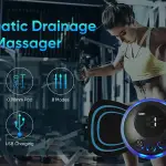 Mini Massager With Rechargeable|Butterfly Mini Massager|Ems Massager|Neck Massager For Cervical Pain|Mini Massager|For Adults Shoulder, Full Body (1 Extra Pad Given)