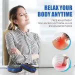 Mini Massager With Rechargeable|Butterfly Mini Massager|Ems Massager|Neck Massager For Cervical Pain|Mini Massager|For Adults Shoulder, Full Body (1 Extra Pad Given)