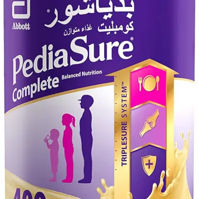 Pediasure Triplesure Complete Balanced Nutrition Vanilla Flavour From 1-10 Years 400g