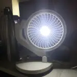 Folding Multi-function USB Charging LR Fan-2018 with builtin LED Light