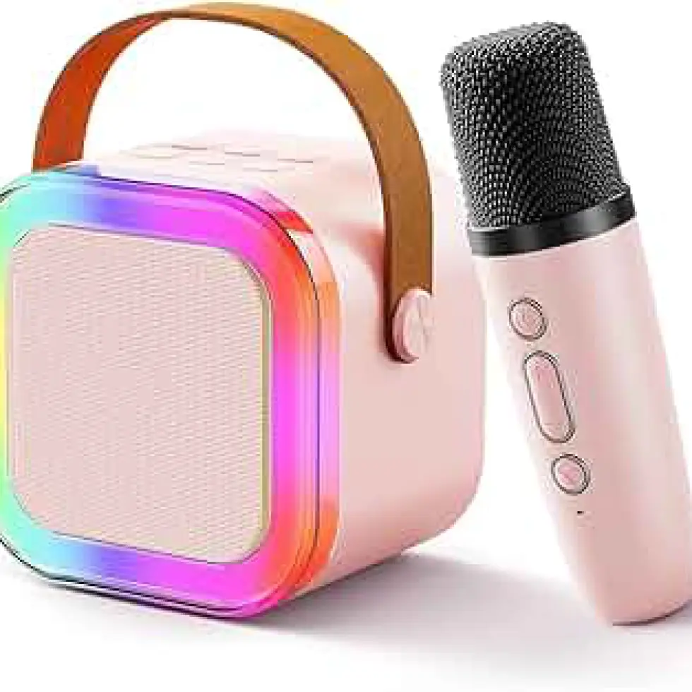 K12 Bluetooth Wireless Portable Speaker Multi-function Karaoke with 1-2 ...