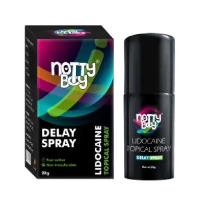 NottyBoy Delay Spray Long Lasting Extra Time For Men - 20gm