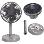 Rechargeable JY-2218 Multicolor Portable Mini Table Fan