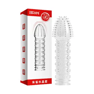 Dragon Big Dotted Crystal Clear Magic Condom For Men (Red Box)