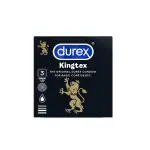 Durex Kingtex Smooth Small 49mm Condom - 3PCS Pack(Thailand)