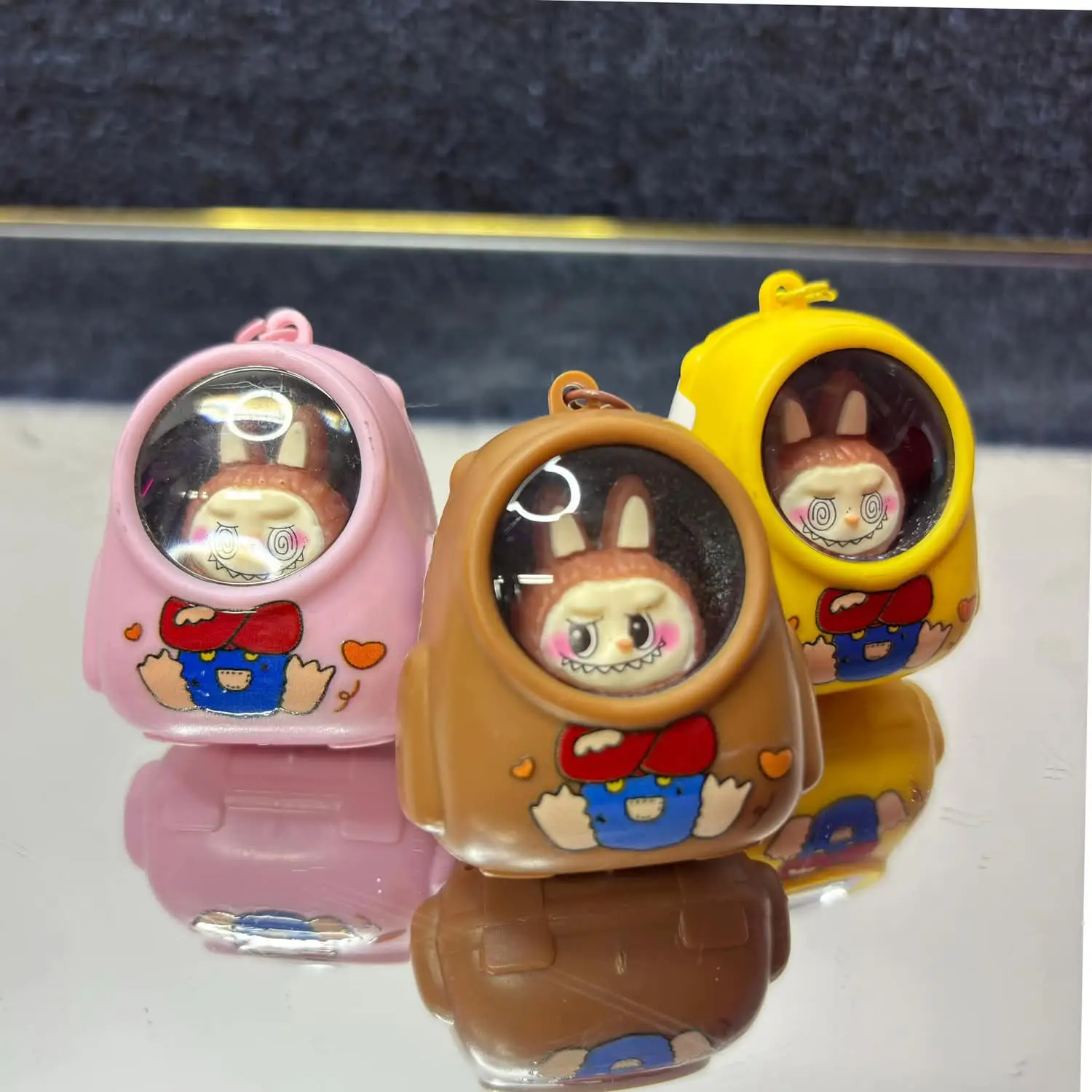 Trending Anime Keyrings for Girls, Boys, Gifts | Cute Anime, Keychains for Bags, Cars, Bikes Awesome, it also has a lighting system inside. Labubu