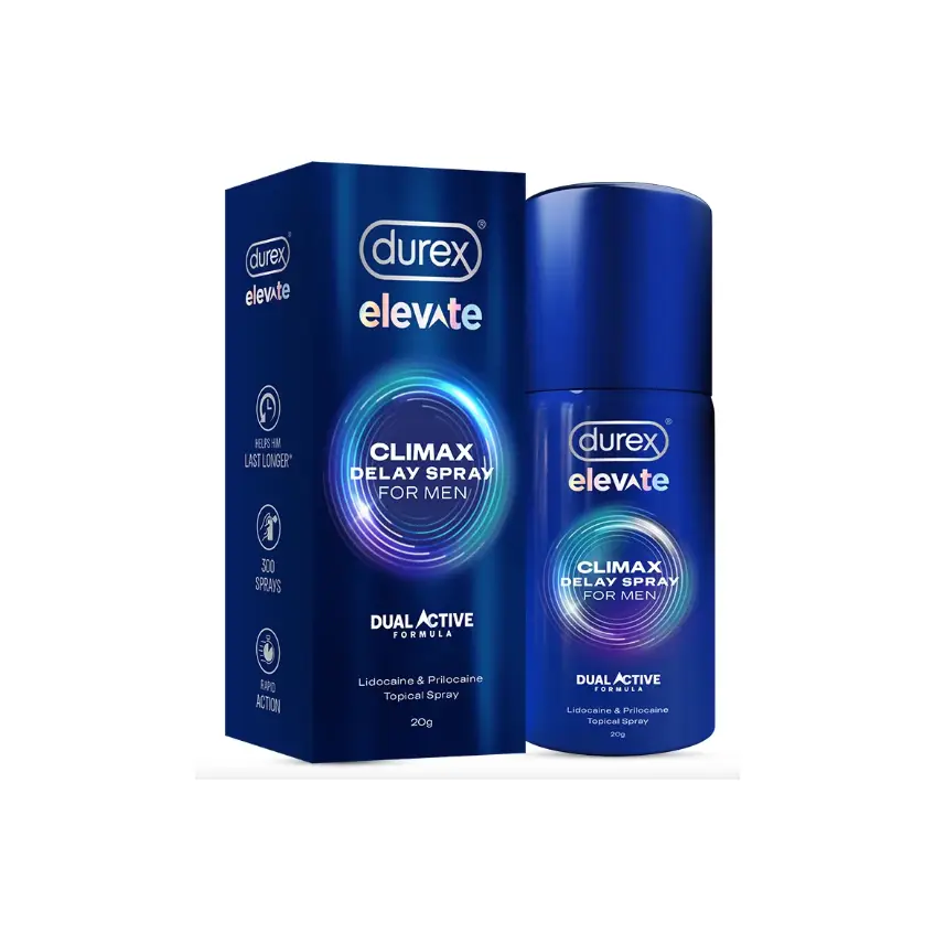 Durex Elevate Climax Delay Spray for Men - 20g