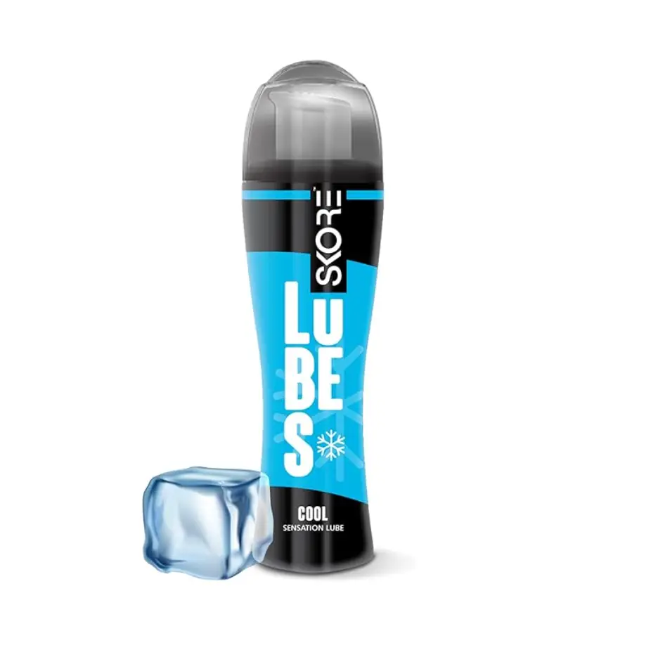 Skore Cool Sensation Lube Gel Water Based Gel for Men & Women - 50ml
