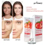 Nature Organic Pomegranate Scrub Peeling Gel Brightening Hydrating Face Body Exfoliating Gel