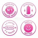 Durex Extra Thin Bubblegum Flavoured Condom - 12Pcs Pack(India)