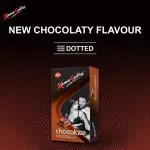 Kamasutra Chocolate Flavor Dotted Condom - 10Pcs Pack(India)