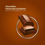 Skore Chocolate Flavoured 1500+ Dotted Condom - 10Pcs Pack New(India)