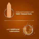 Skore Chocolate Flavoured 1500+ Dotted Condom - 10Pcs Pack New(India)