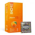 Skore Orange 1500+ Dotted Condom - 10Pcs Pack(India)