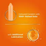 Skore Orange 1500+ Dotted Condom - 10Pcs Pack(India)